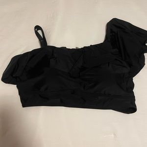 One shoulder bikini top